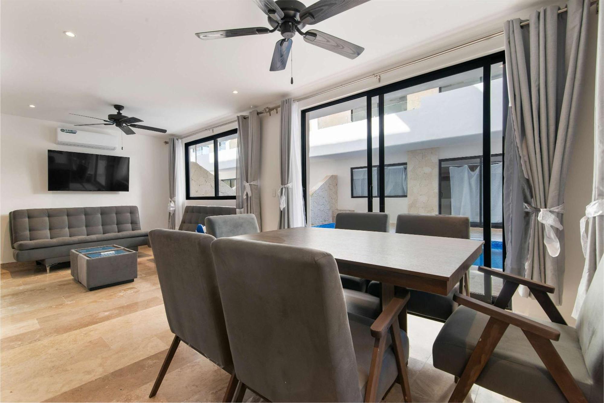 Apartment Aldea Zama 2-br Lux Building Amenities