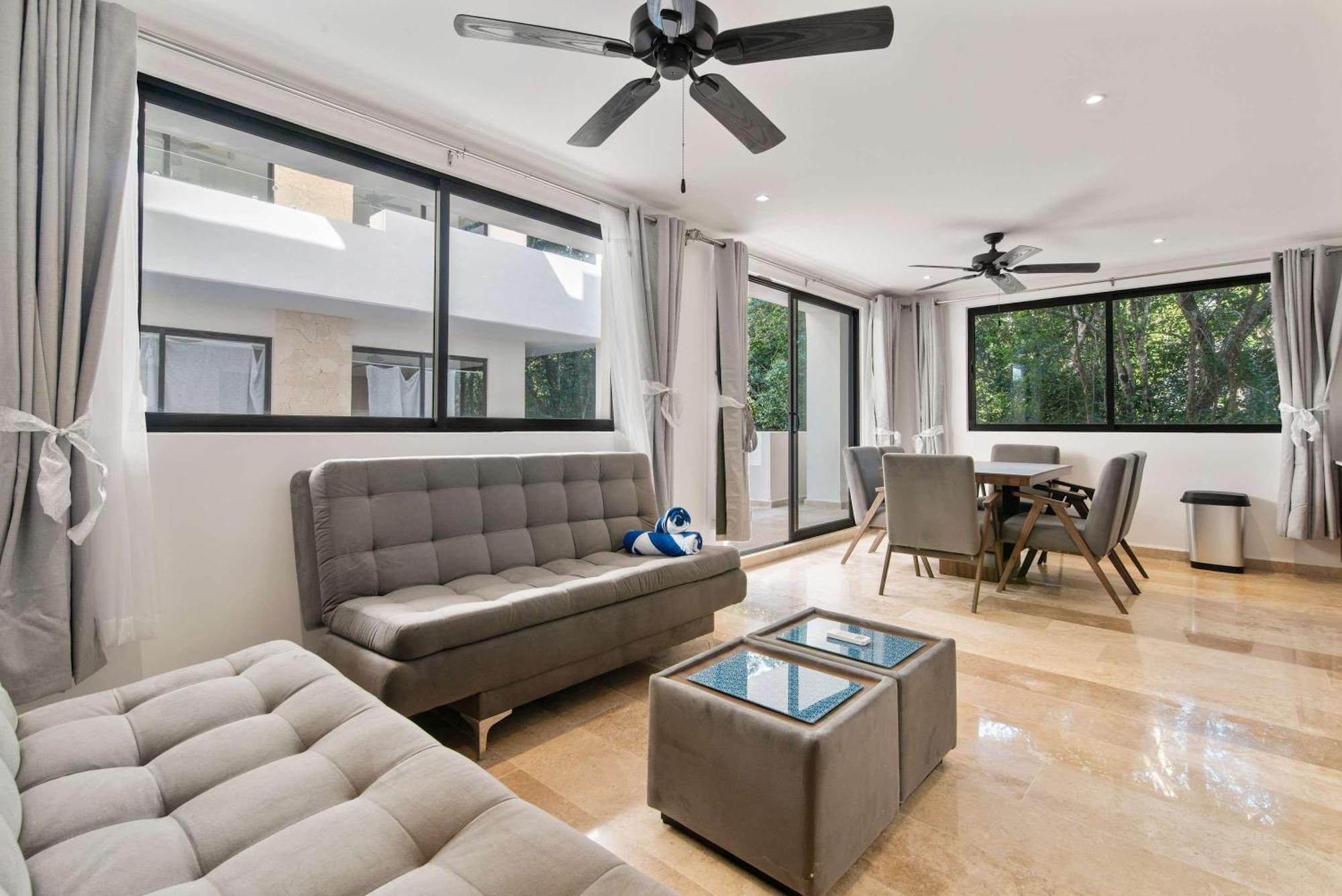Apartment Aldea Zama 2-br Lux Building Amenities