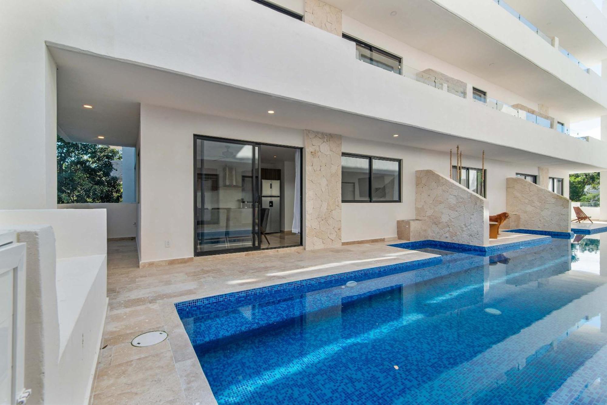 Apartment Aldea Zama 2-br Lux Building Amenities